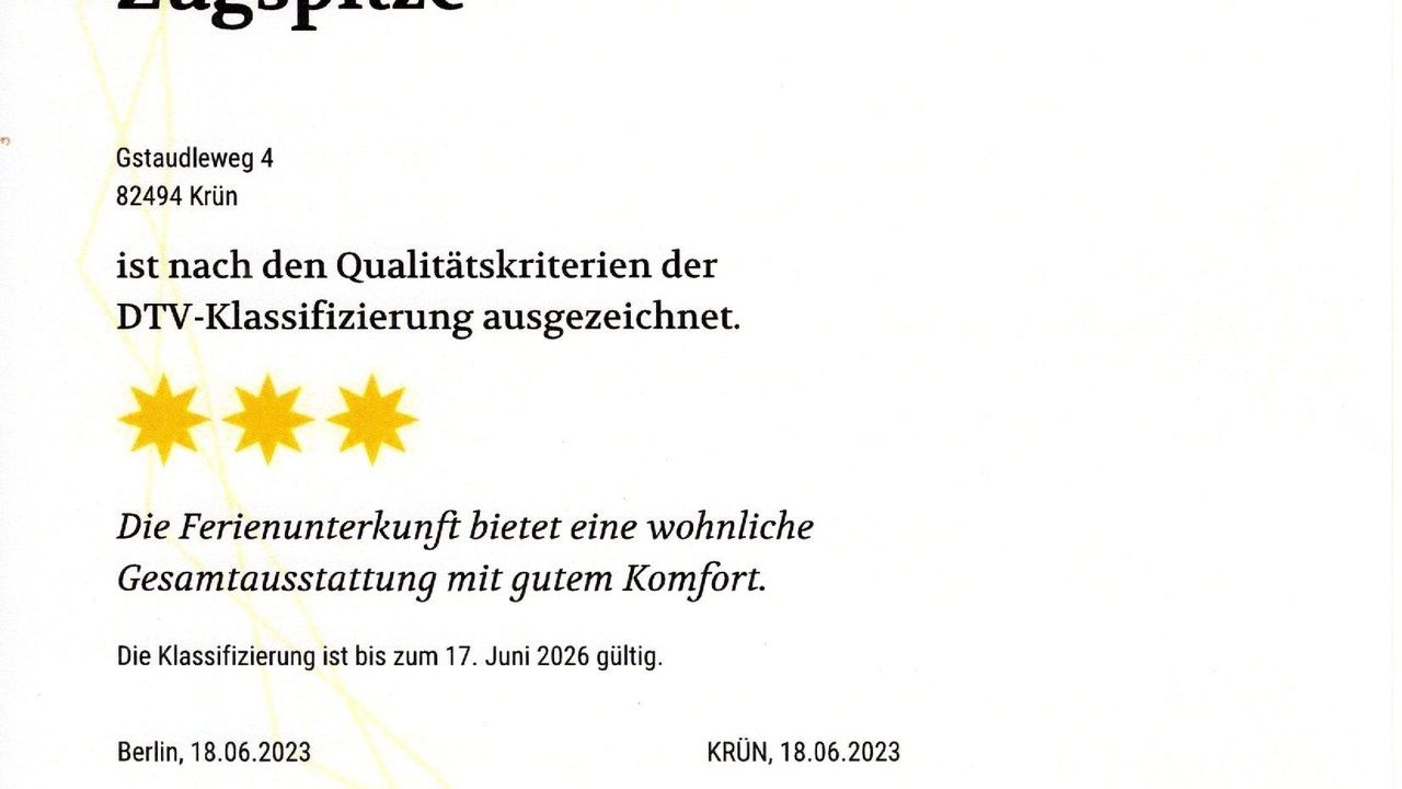 DTV Urkunde 2023 - Zugspitze *** DTV Urkunde 2023 - Zugspitze ***